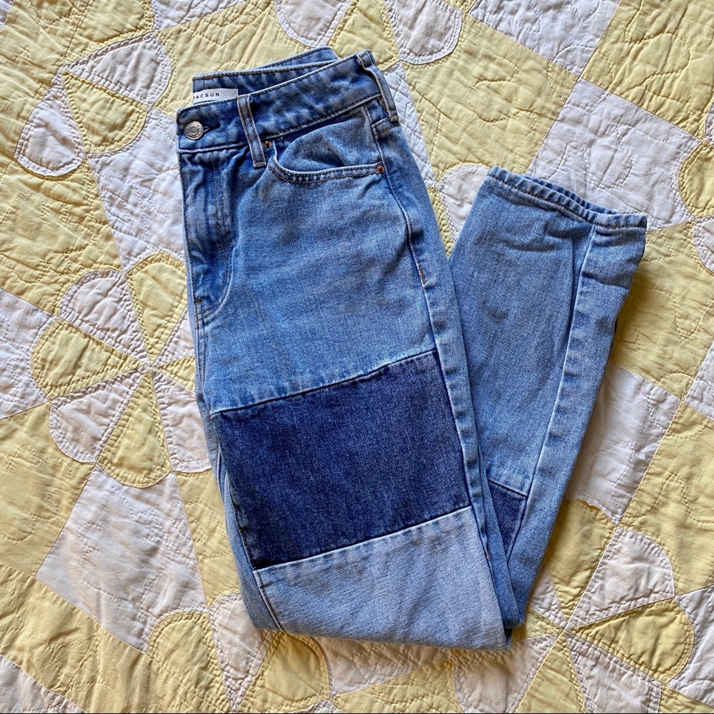 PACSUN patchwork jean - Picture 3 of 12